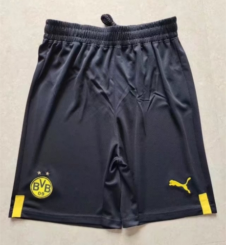 2022-23 Borussia Dortmund Home Black Thailand Soccer Shorts-315