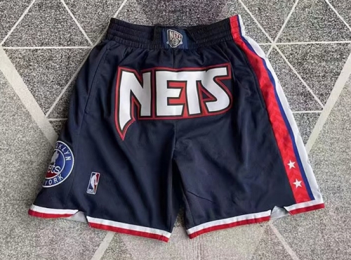 NBA Brooklyn Nets Royal Blue Shorts-805