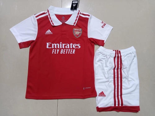 2022-23 Arsenal Home Red Soccer Uniform-507