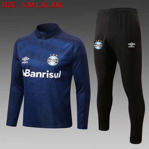 2022/23 Grêmio FBPA Royal Blue Tracksuit Uniform With Hat-815