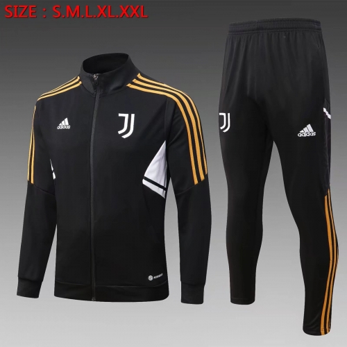 2022/23 Juventus FC Black Thailand Soccer Jacket Uniform-815/411