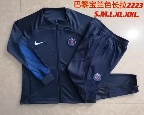 2022/23 Paris SG Royal Blue Thailand Soccer Jacket Uniform-815