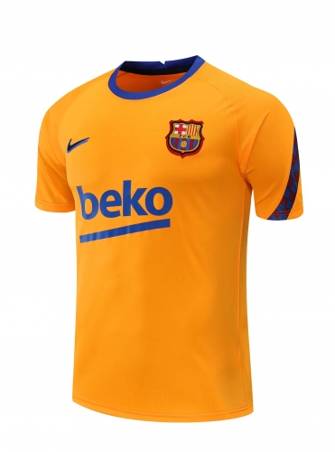 2022/23 Barcelona Orange Thailand Soccer Training Jersey-418
