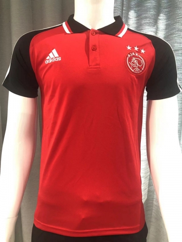 2021/22 Ajax Red Thailand Polo Shirts-BY