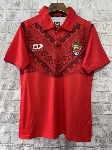 2022/23 Tonga Red Thailand Rugby Shirts-805