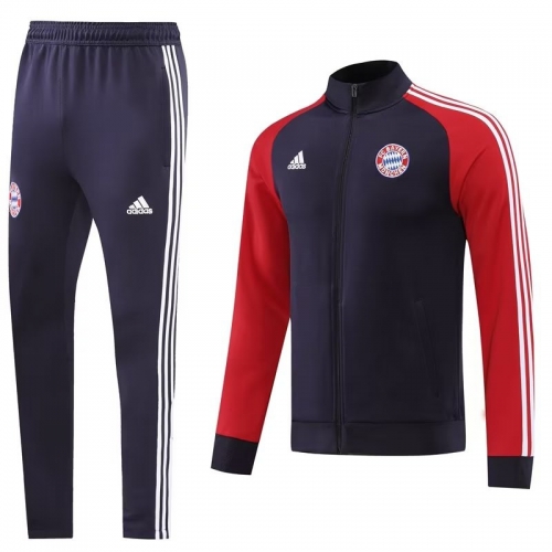 2022/23 Bayern Münche Roya Blue Soccer Jacket Uniform-LH