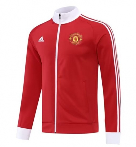 2022-23 Manchester United Red Thailand Soccer Jacket-LH