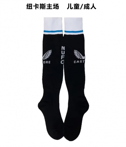 Kids/Adult 2022/23 Newcastle United Home Black Soccer Socks