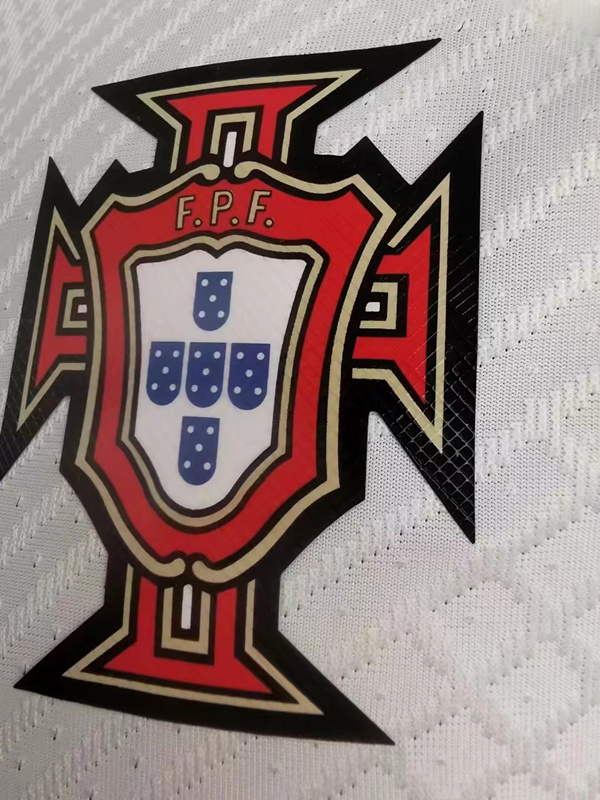 Player Version 2022/23 Portugal Away Red &White Thailand Soccer Jersey ...