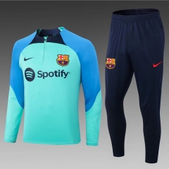 2022/23 Barcelona Sky Blue Thailand Tracksuit Uniform-411/LH/815