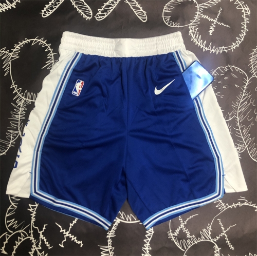 Los Angeles Lakers Blue NBA Shorts-311