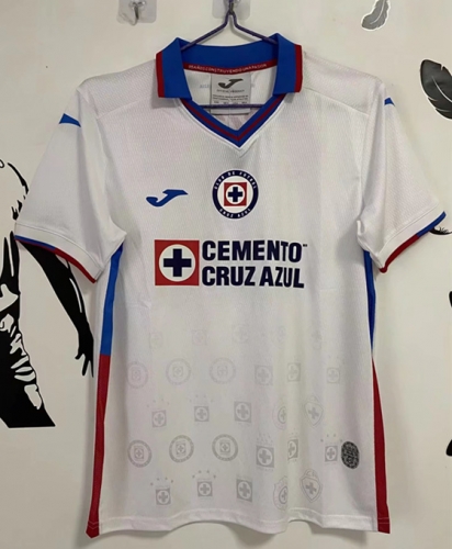 2022/23 Cruz Azul Away White Thailand Soccer Jersey-47/301/709