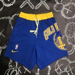 Golden State Warriors NBA Blue Shorts-311