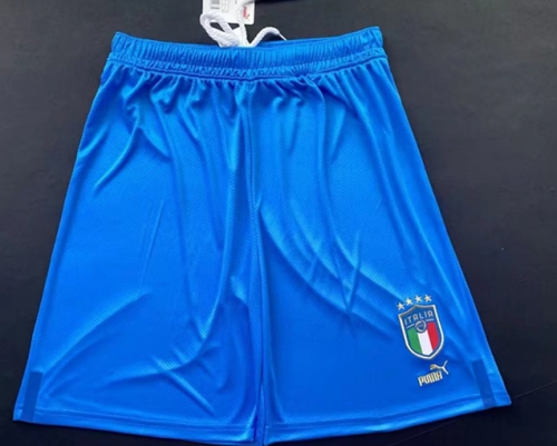 2022/23 Italy Away Blue Thailand Soccer Shorts-509