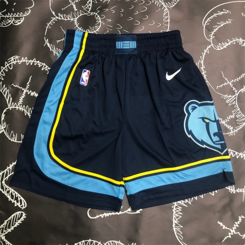 Memphis Grizzlies NBA Black Shorts-311