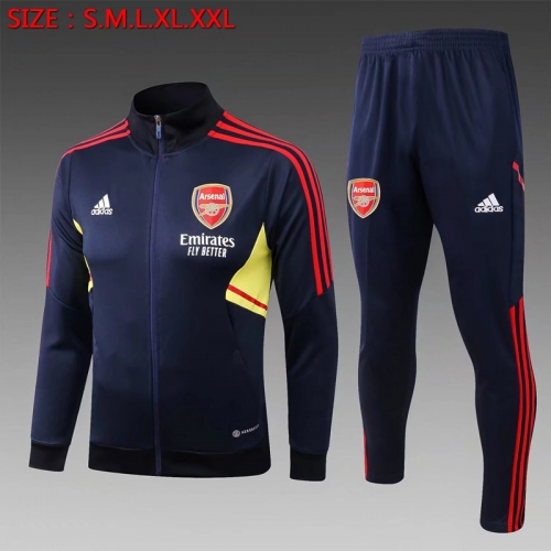 2022/23 Arsenal Royal Blue Soccer Jacket Uniform-815/411