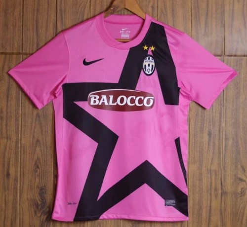 2011-2012 Retro Version Juventus Red & Pink Thailand Soccer Jersey AAA-601/1041