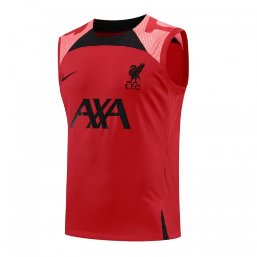2022/23 Liverpool Red Thailand Soccer Training Vest-418