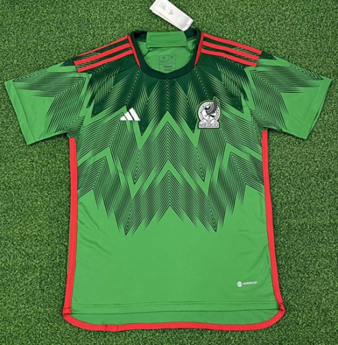 2022-23 Mexico Home Green Thailand Soccer Jersey AAA-320/416/522