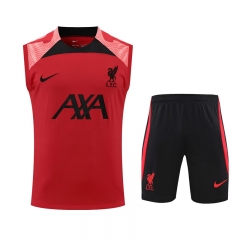 2022/23 Liverpool Red Thailand Soccer Training Vest Uniform-418