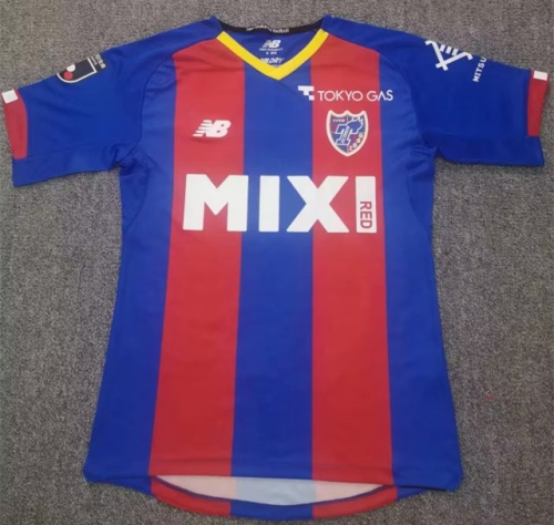 2022-23 FC Tokyo Home Red & Blue Thailand Soccer Jersey AAA-709