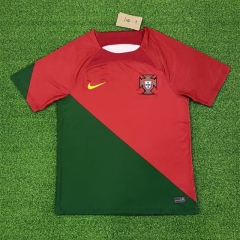 2022/23 Portugal Red & Green Thailand Soccer Jersey AAA-705/407/416