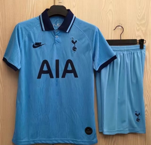 2020-2021 Tottenham Hotspur Blue Soccer Uniform-TY