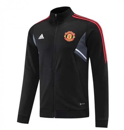 2022/23 Manchester United Black Thailand Soccer Jacket-LH