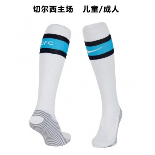 2022/23 Chelsea Home White Thailand Soccer Socks