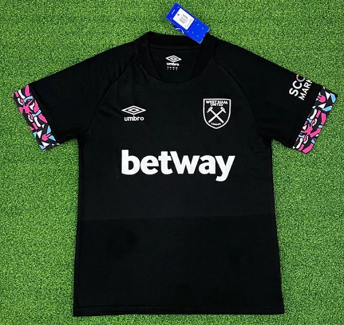 2022/23 West Ham United Away Black Thailand Soccer Jersey AAA-320/522/715