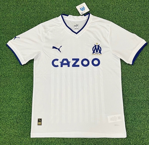 2022/23 Olympique de Marseille Home White Thailand Soccer Jersey AAA-705/320/416
