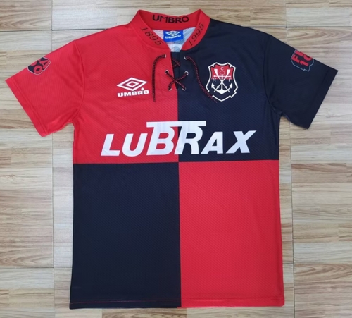 100th Retro Version 1994 CR Flamengo Red & Black Thailand Soccer Jersey AAA-710/811/905