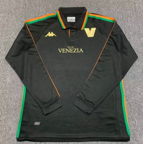 2022/23 Venezia Home Black LS Thailand Soccer Jersey AAA-1040