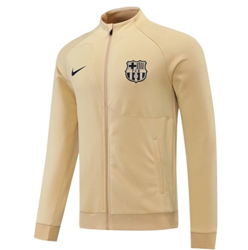 2022/23 Barcelona Khaki Thailand Soccer Jacket Top-LH