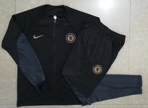 2022/23 Chelsea Black Thailand Soccer Jacket Uniform-815