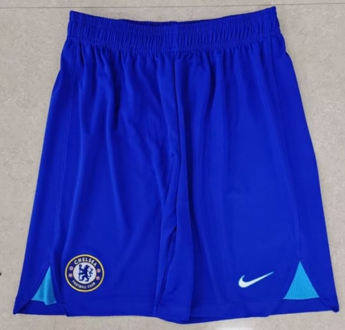 2022-23 Chelsea Home Blue Thailand Soccer Shorts-315