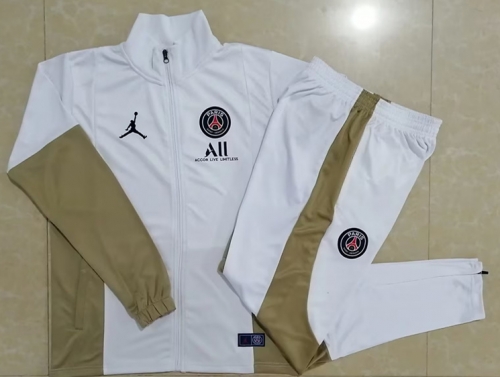 2022/23 Paris SG White Thailand Soccer Jacket Uniform-815