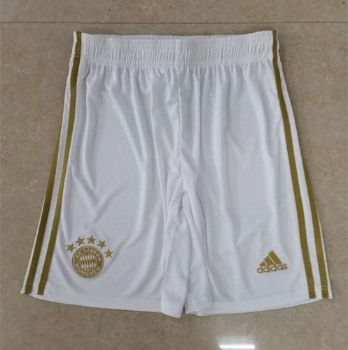 2022/23 Bayern München Away White Thailand Soccer Shorts-519