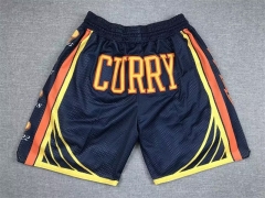 Golden State Warriors NBA Royal Blue Shorts-YD/805