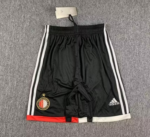 2022/23 Feyenoord Rotterdam Black Thailand Soccer Shorts-509