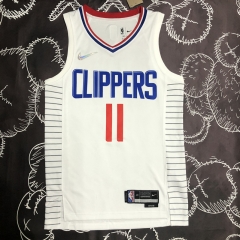 75th Anniversary Los Angeles Clippers White #11 NBA Jersey-311