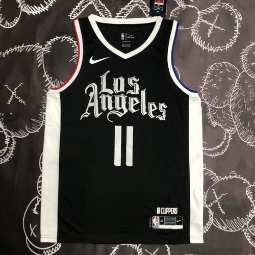Latin Version 2022 Los Angeles Clippers Black #11Jersey-311