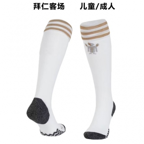 22/23 Bayern München Away White Thailand Soccer Socks