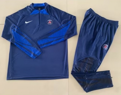 2022/23 Paris SG Cyan Thailand Soccer Tracksuit Uniform-GDP