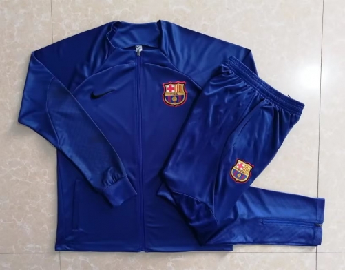 2022/23 Barcelona CaiBlue Thailand Soccer Jacket Uniform-815