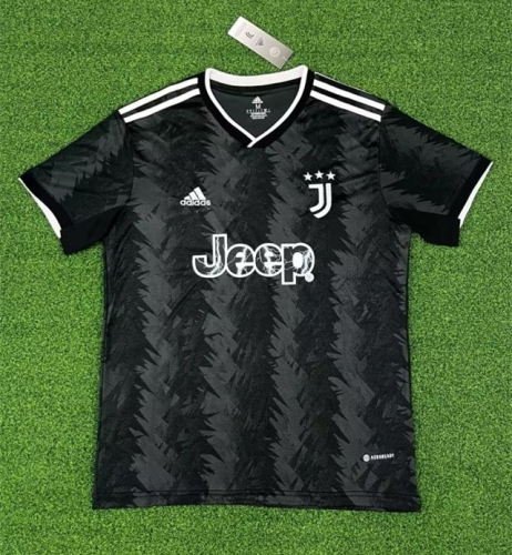 2022-23 Juventus Away Black Thailand Soccer Jersey AAA-416/705/320