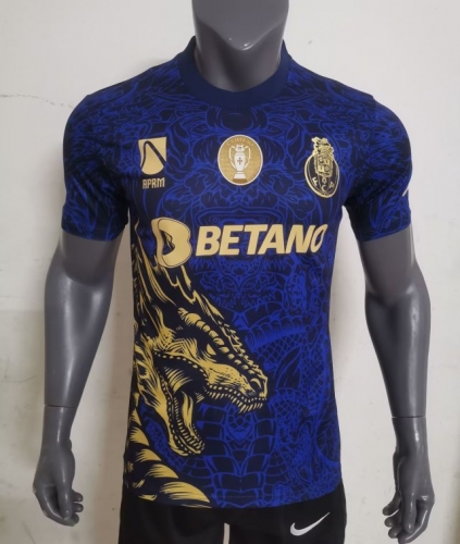 Special Version 2022/23 Porto 2nd Blue Thailand Soccer Jersey AAA-416/407/23