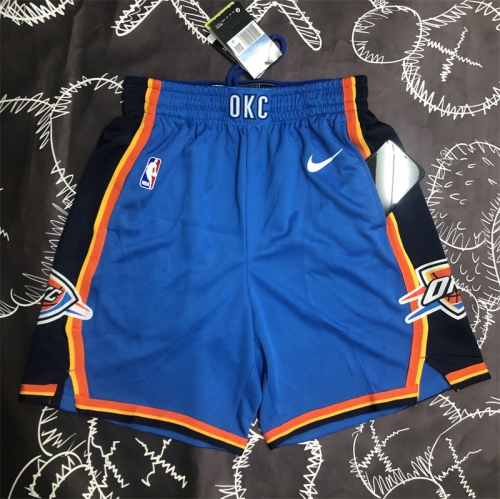 NBA Oklahoma City Thunder Blue Shorts-311