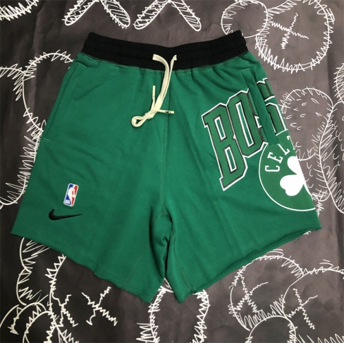 Boston Celtics Green NBA Shorts-311