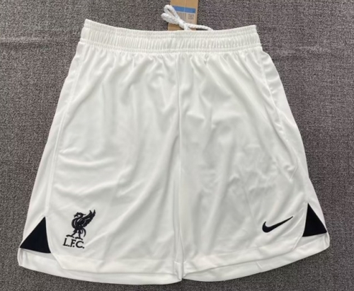 2022-23 Liverpool Away White Thailand Soccer Shorts-315